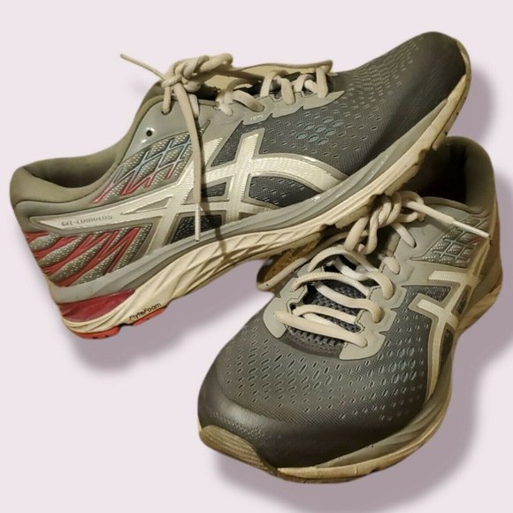 ASICS GEL-Cumulus 21 Athletic Running Shoe Women’s Size 10 Sneakers Gray Pink - Picture 3 of 11